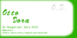 otto dora business card